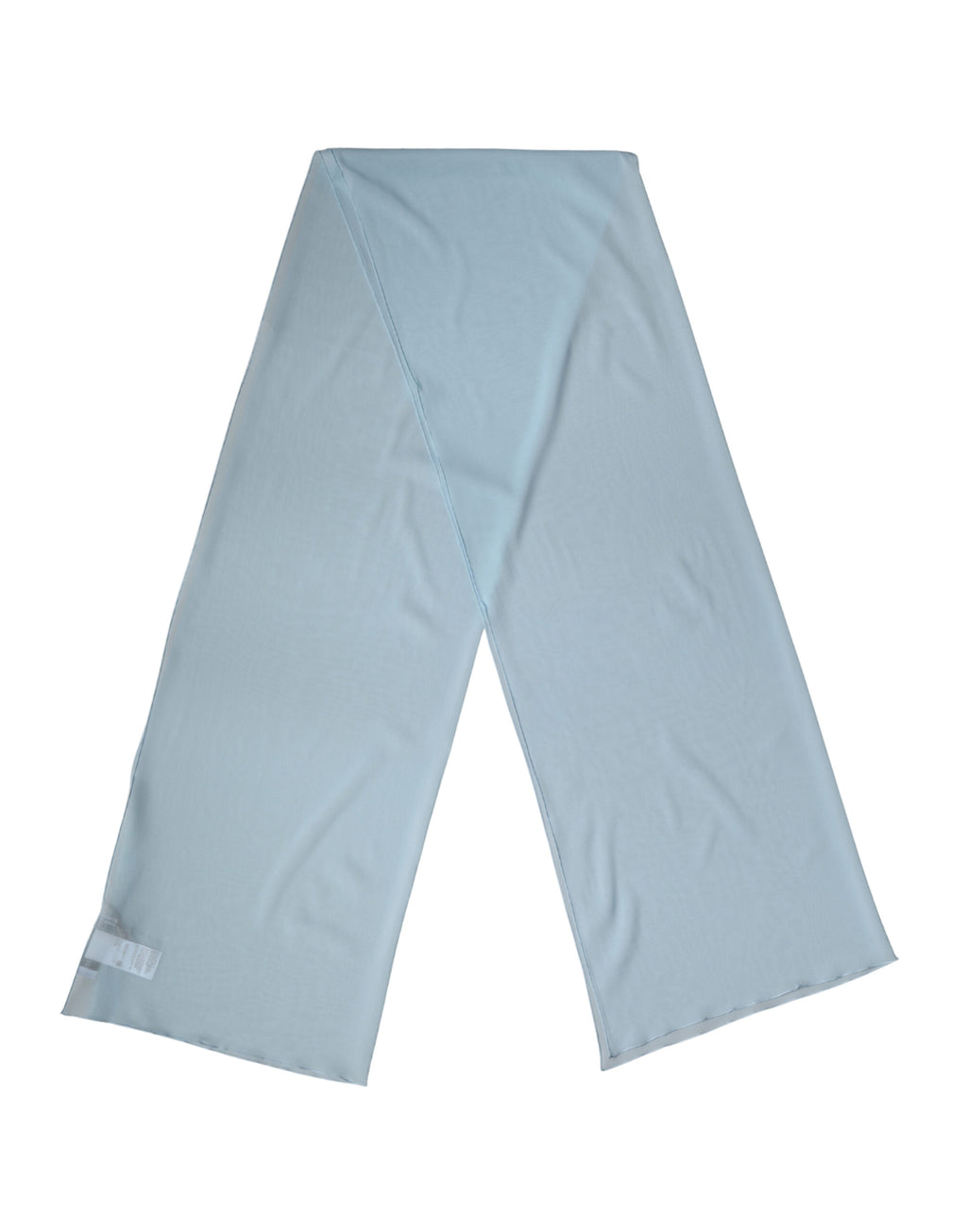 Light Blue Silkcm x 64cm  Scarf Neck Wrap Shawl Stole 200