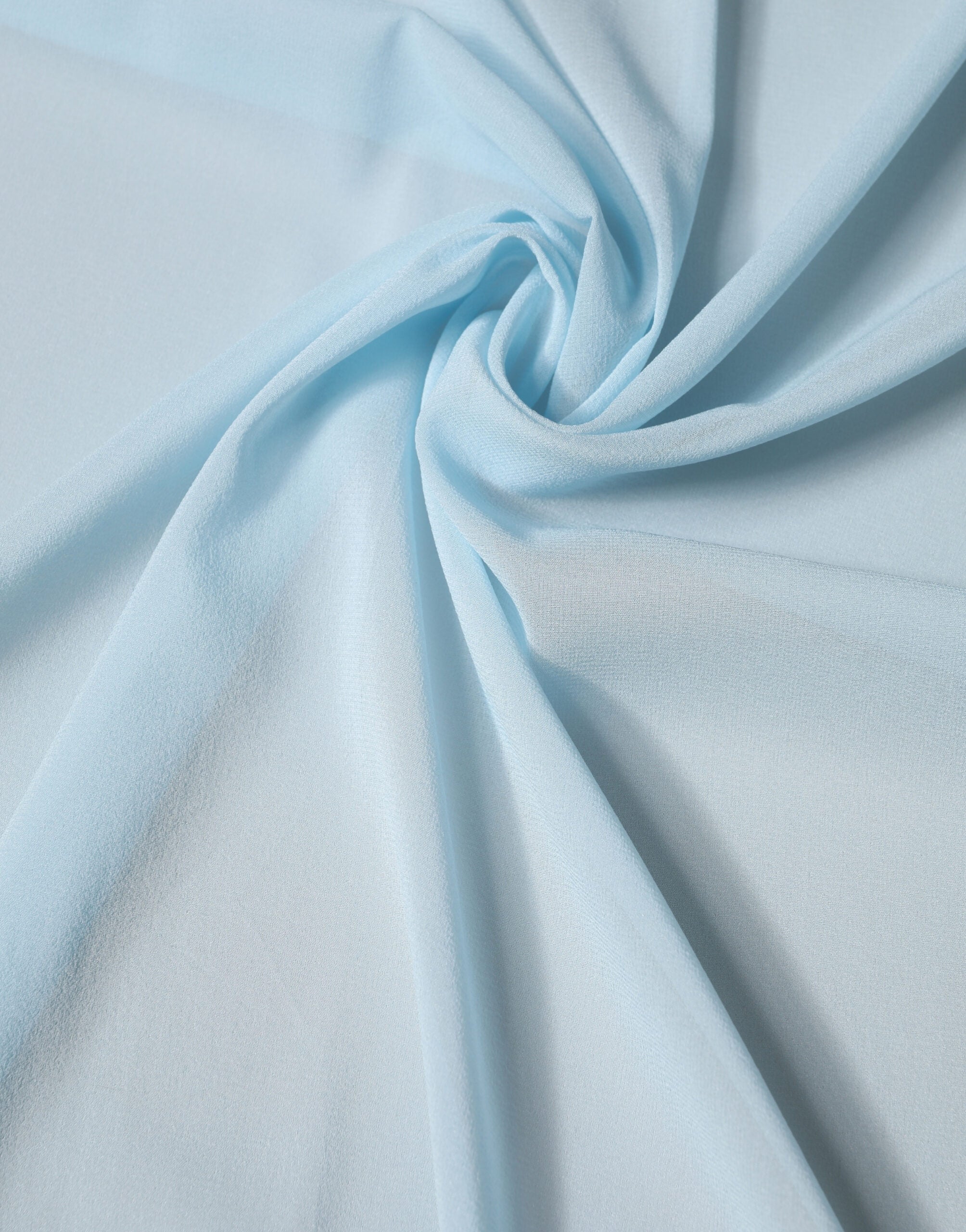 Light Blue Silkcm x 64cm  Scarf Neck Wrap Shawl Stole 200