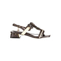Brown Polyurethane Women's Sandal