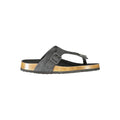 Black Polyurethane Women's Sandal