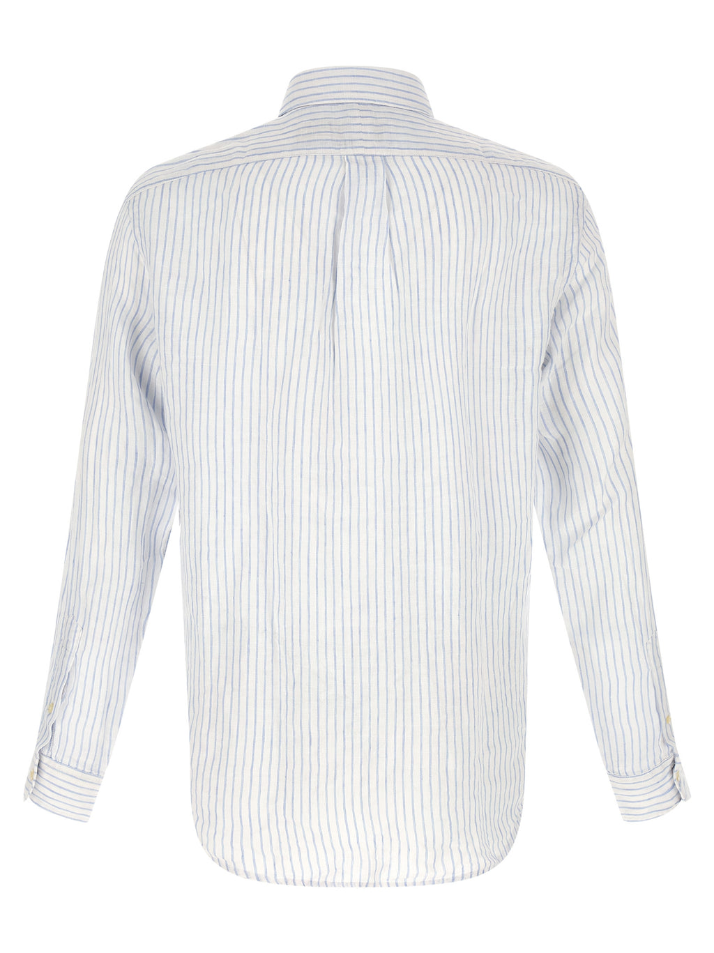 Blue Linen Blouse