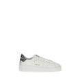 White Calf Leather Bos Taurus Low Top Sneakers