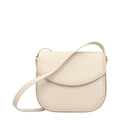 Beige Leather Crossbody Bag