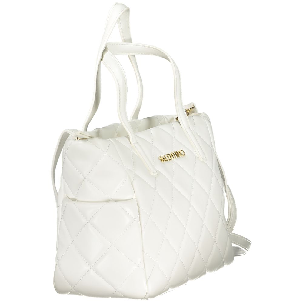 MARIO VALENTINO White Polyurethane Women's Bag